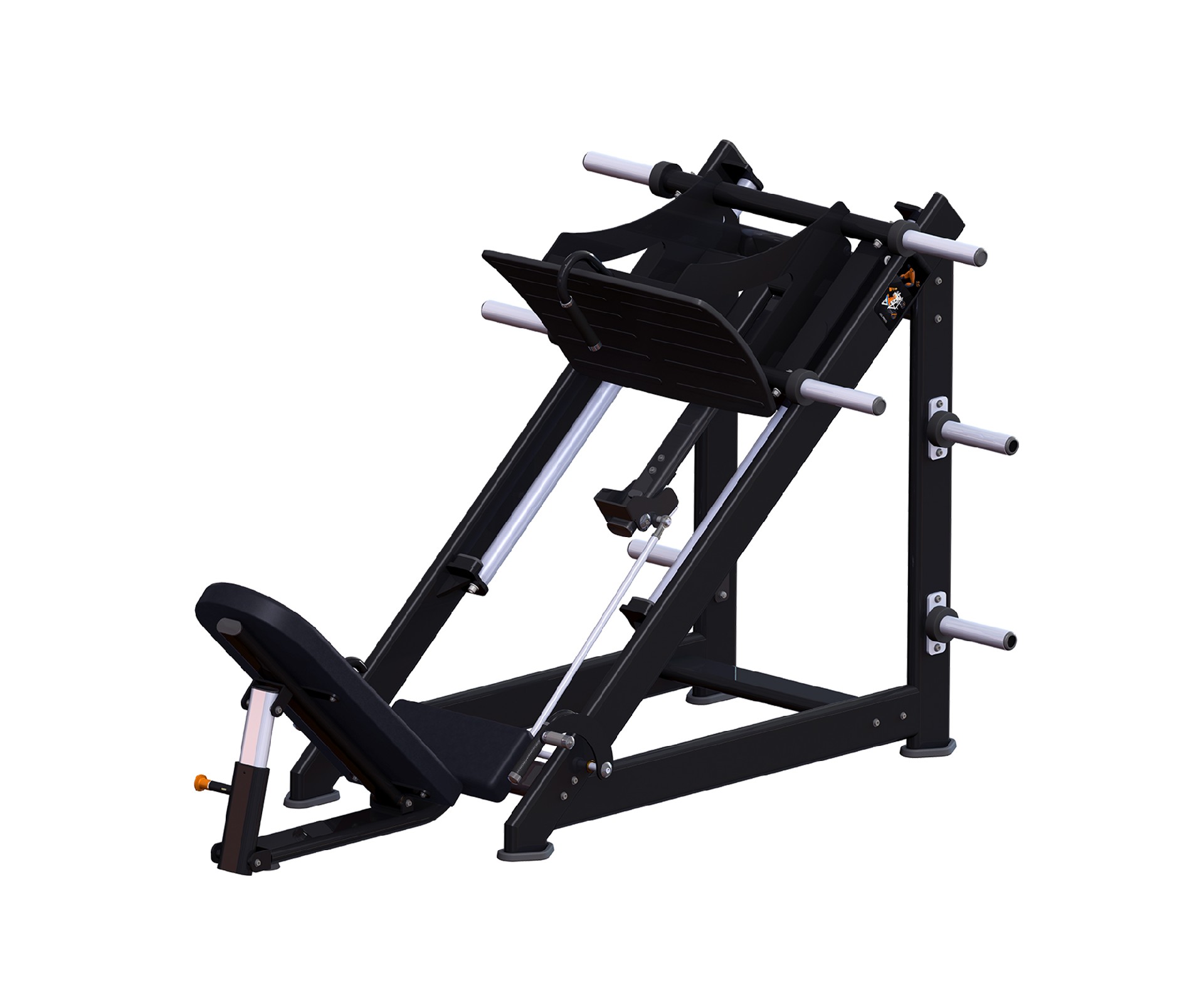 坐式下斜推胸(图4) 坐式下斜推胸(图4)